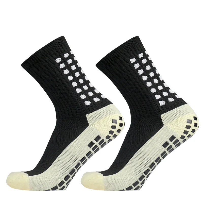 MedicareCoverages™ Non-Slip Unisex Athletic Grip Socks – Anti-Slip Outdoor Sport Socks for Soccer, Football, Yoga & Fitness (4 Pair Set) - Image 2